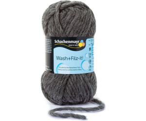 Schachenmayr Wash+Filz-it! Lana Vergine 100% 50g - Verde Erba Per Maglia E Feltro