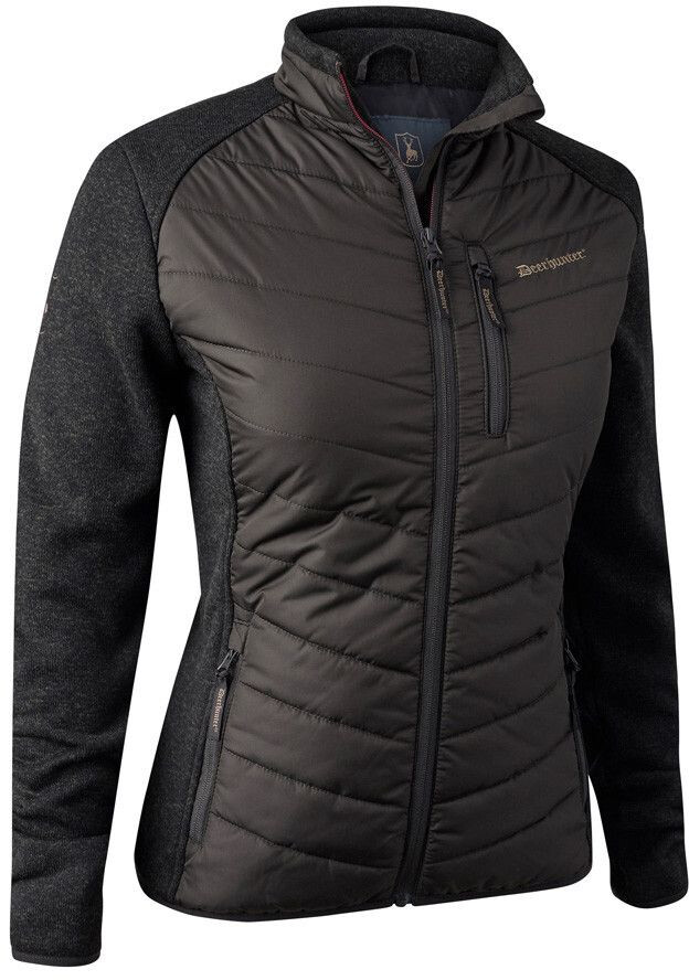 Deerhunter Lady Caroline Padded Jacket (5573) brown leaf