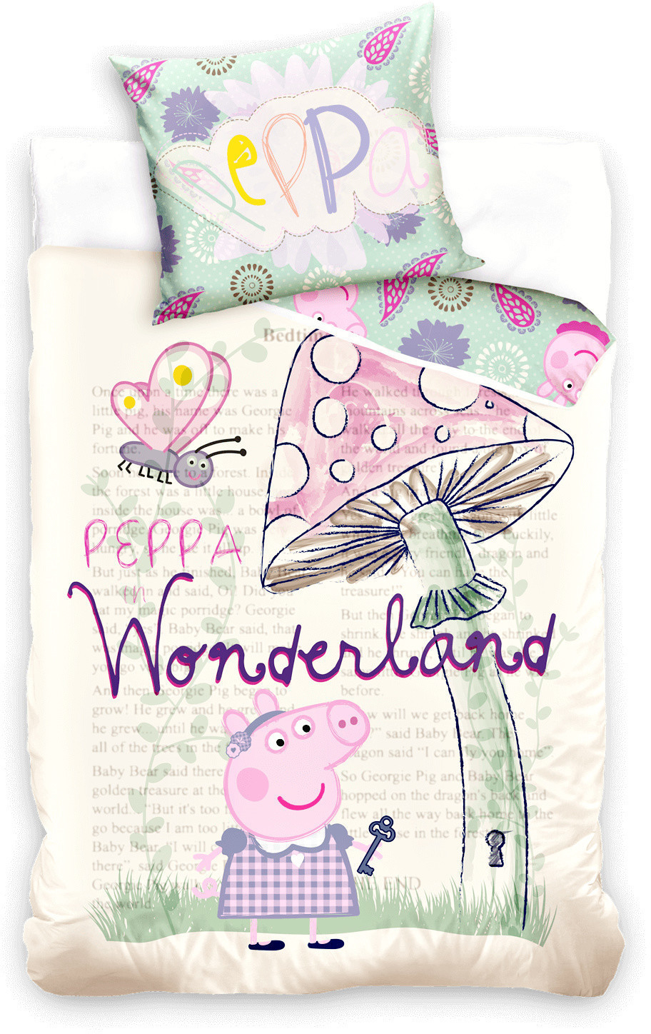 Carbotex Peppa Pig Wonderland 70x80+140x200cm