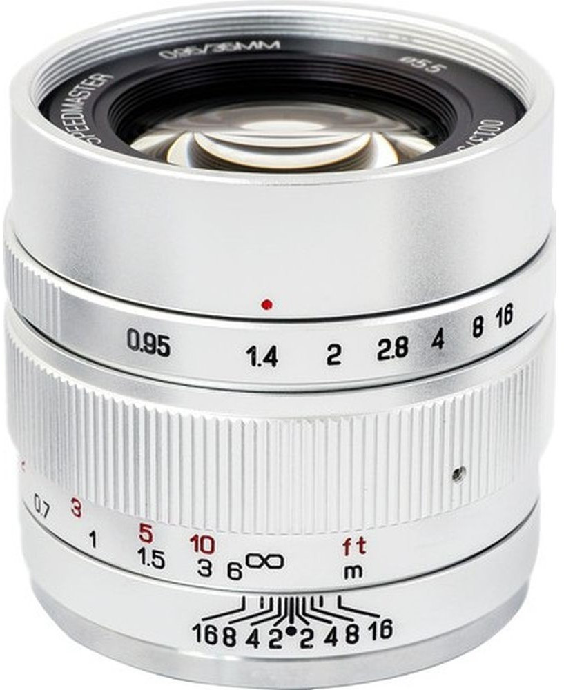 Zhongyi Optical Mitakon 35mm f0.95 II [Fuji X] Silver