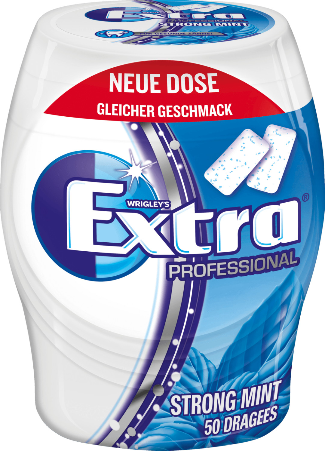 Wrigley’s Extra Professional White Bubblemint Dragees 70 g. Slikposen.dk