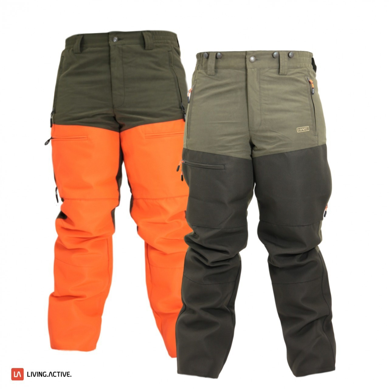 Hart IRON TECH-T Safety Pants Orange blaze (XHINT42)