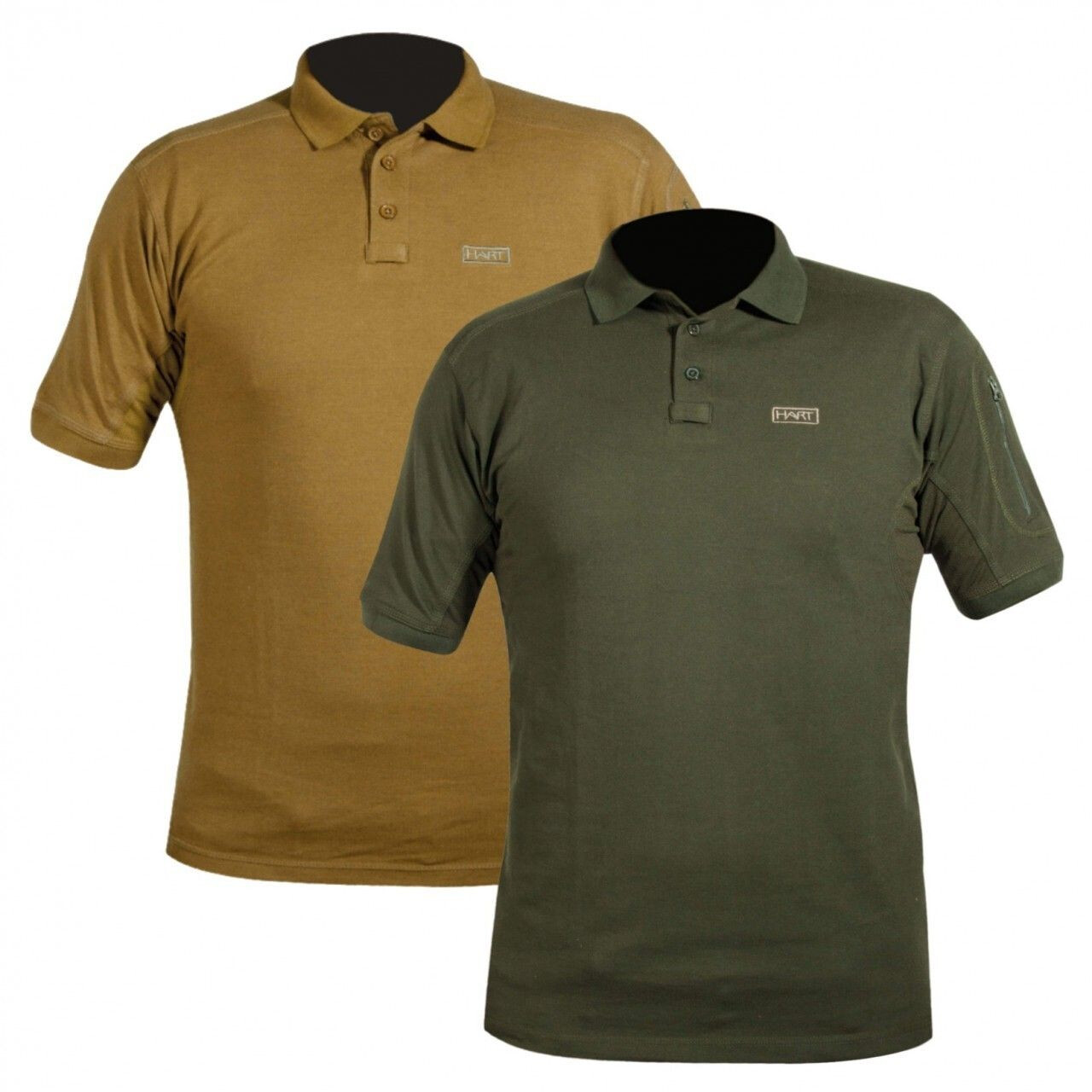Hart IVORY Poloshirt Dark Olive (XHIVOL)
