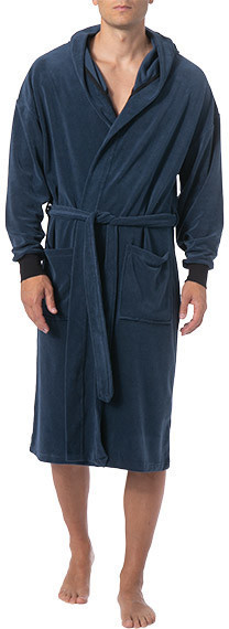 Schiesser Bathrobe Tension Release Petrol