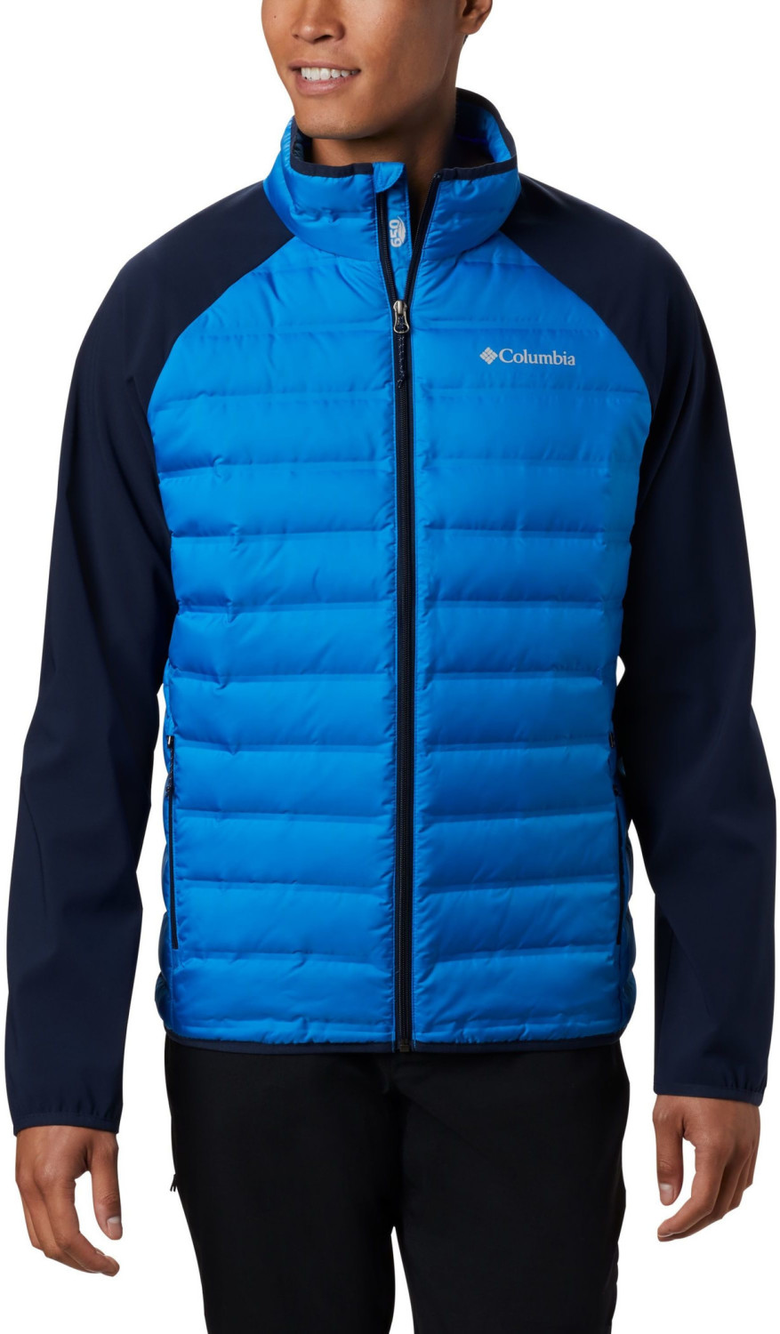 Columbia Men's Lake 22 Hybrid Down Jacket azure blue/collegiate navy