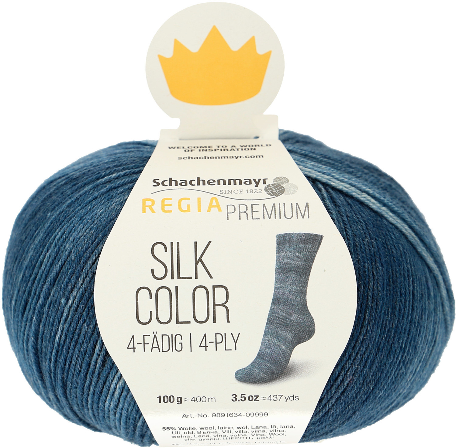 Regia Premium Silk Color jeans color