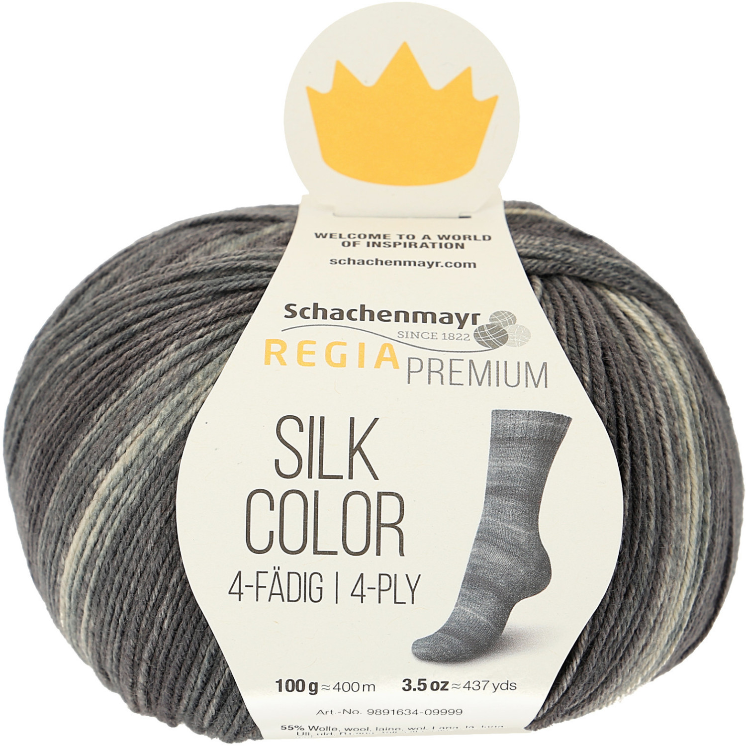 Regia Premium Silk Color black color
