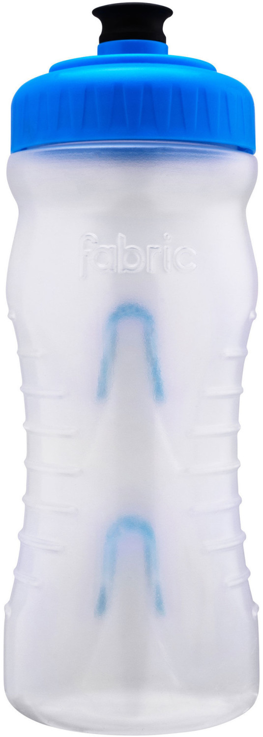 Fabric Waterbottle Cageless (600ml) blue-clear
