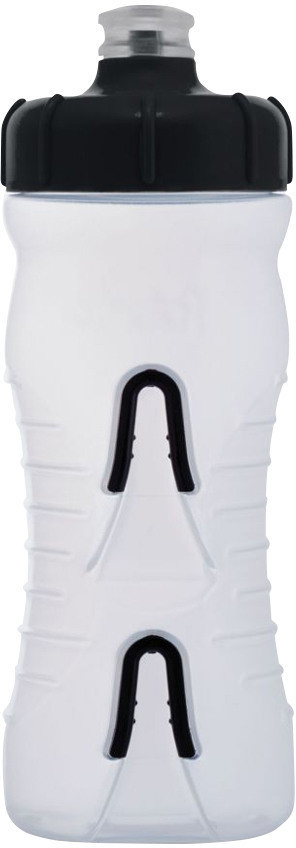 Fabric Waterbottle Cageless (750ml) black/clear