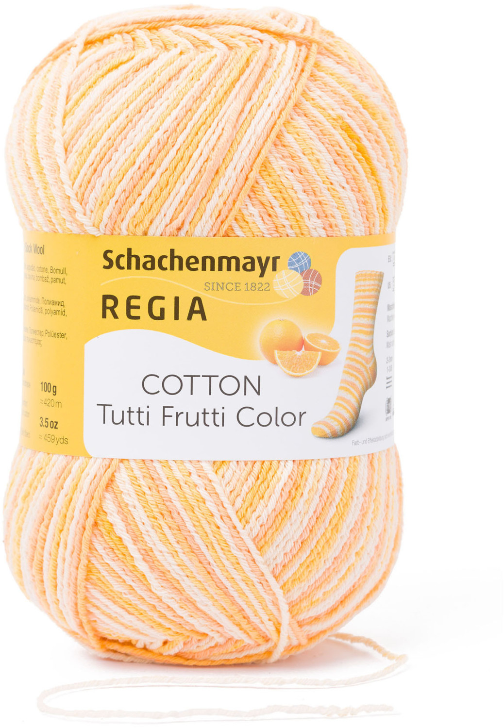 Regia Tutti Frutti Color orange color
