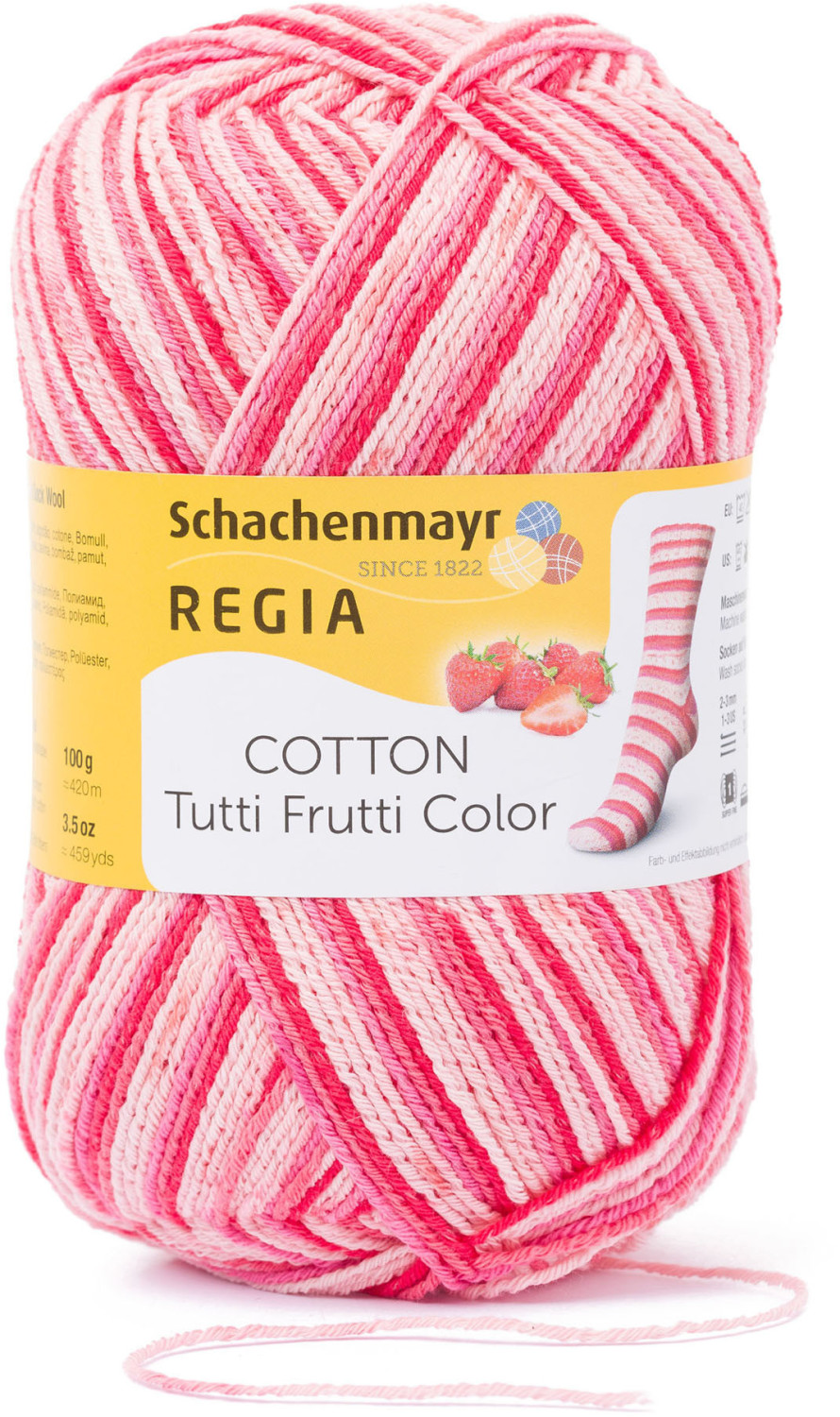 Regia Tutti Frutti Color strawberry color