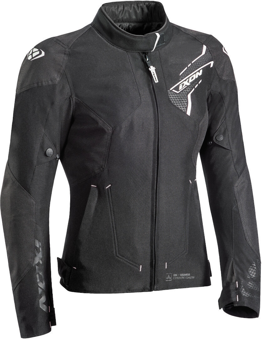 IXON Blouson Luthor Lady noir/blanc