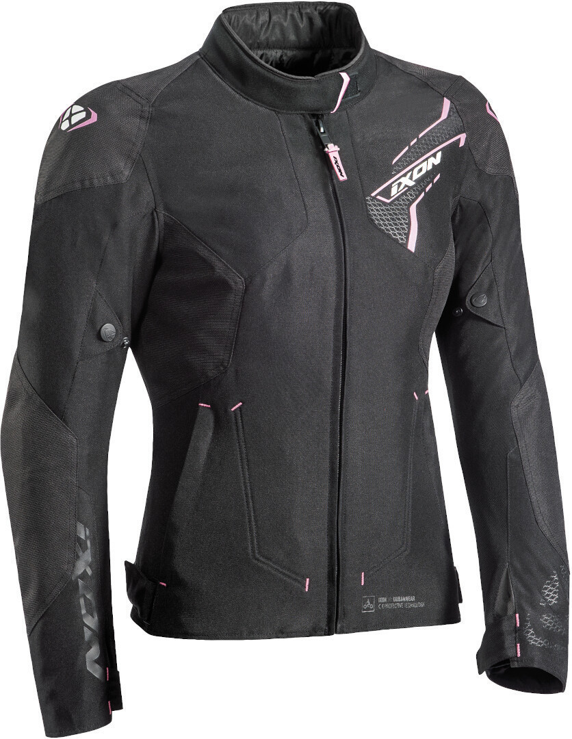 IXON Blouson Luthor Lady noir/rose