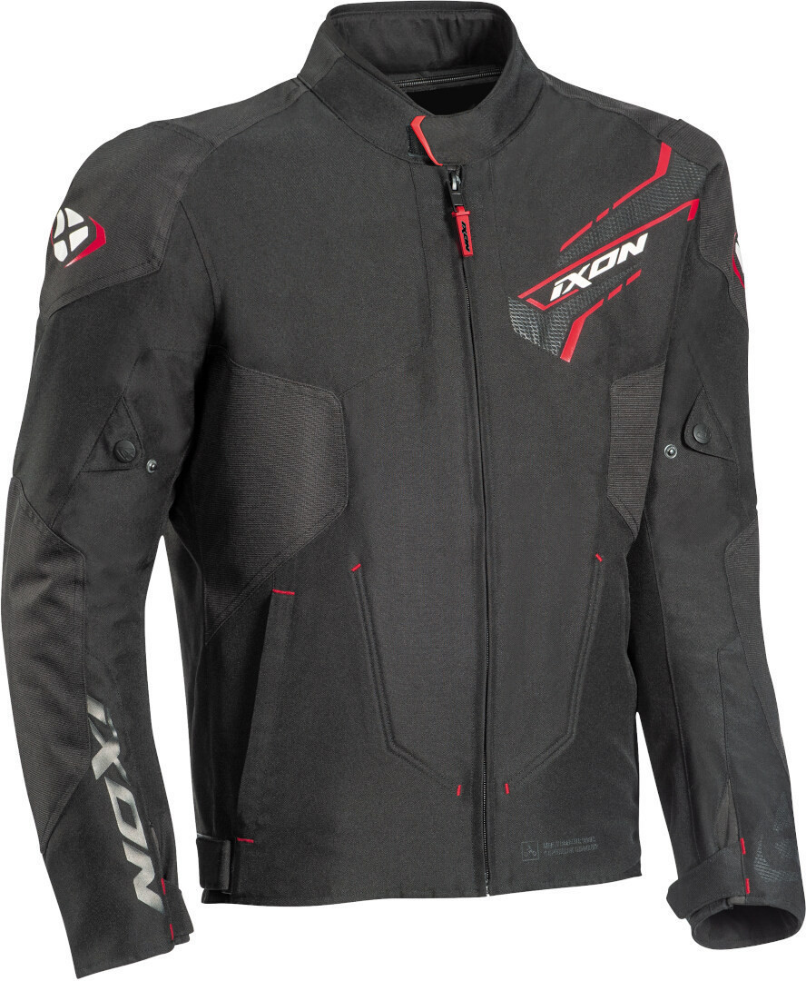 IXON Blouson Luthor noir/rouge