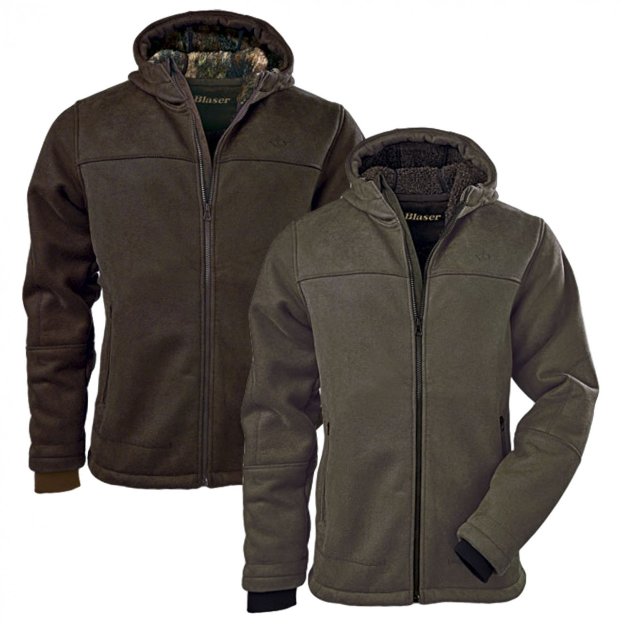 Blaser Active Outfits Suede Jacket Nicolas dark brown (116075-672-S)