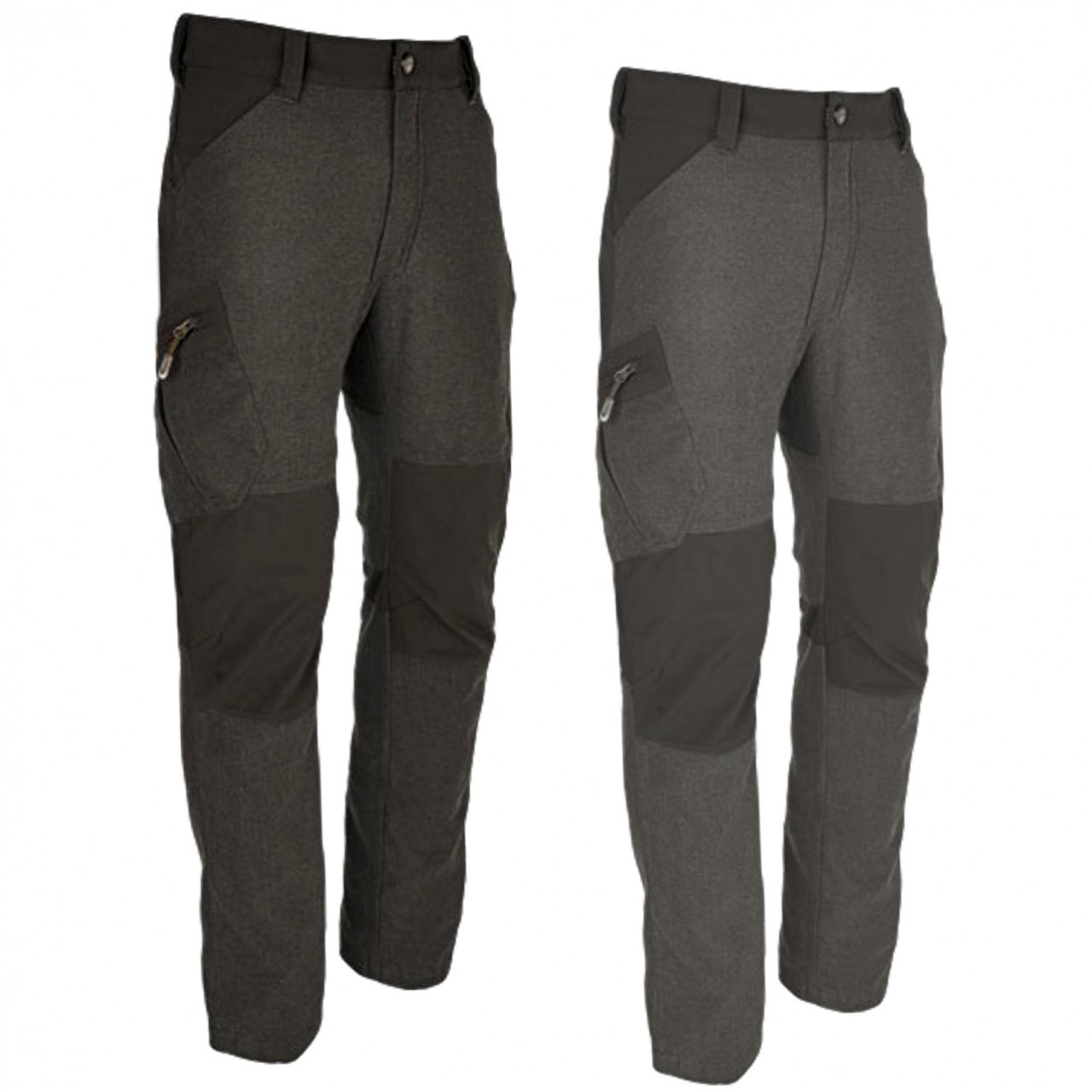 Blaser Active Outfits Active Vintage Pants Andre olive Mélange/black (116042-136-658)