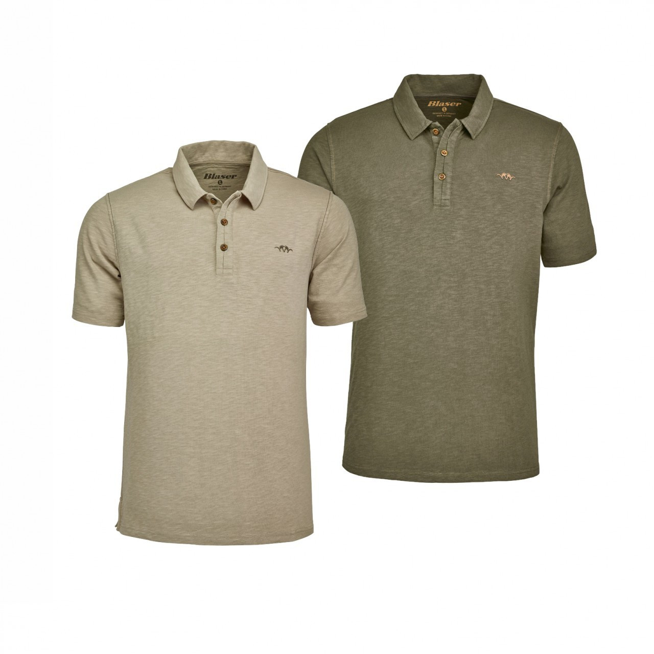 Blaser Active Outfits Polo Herren beige (118010-013/242/S)