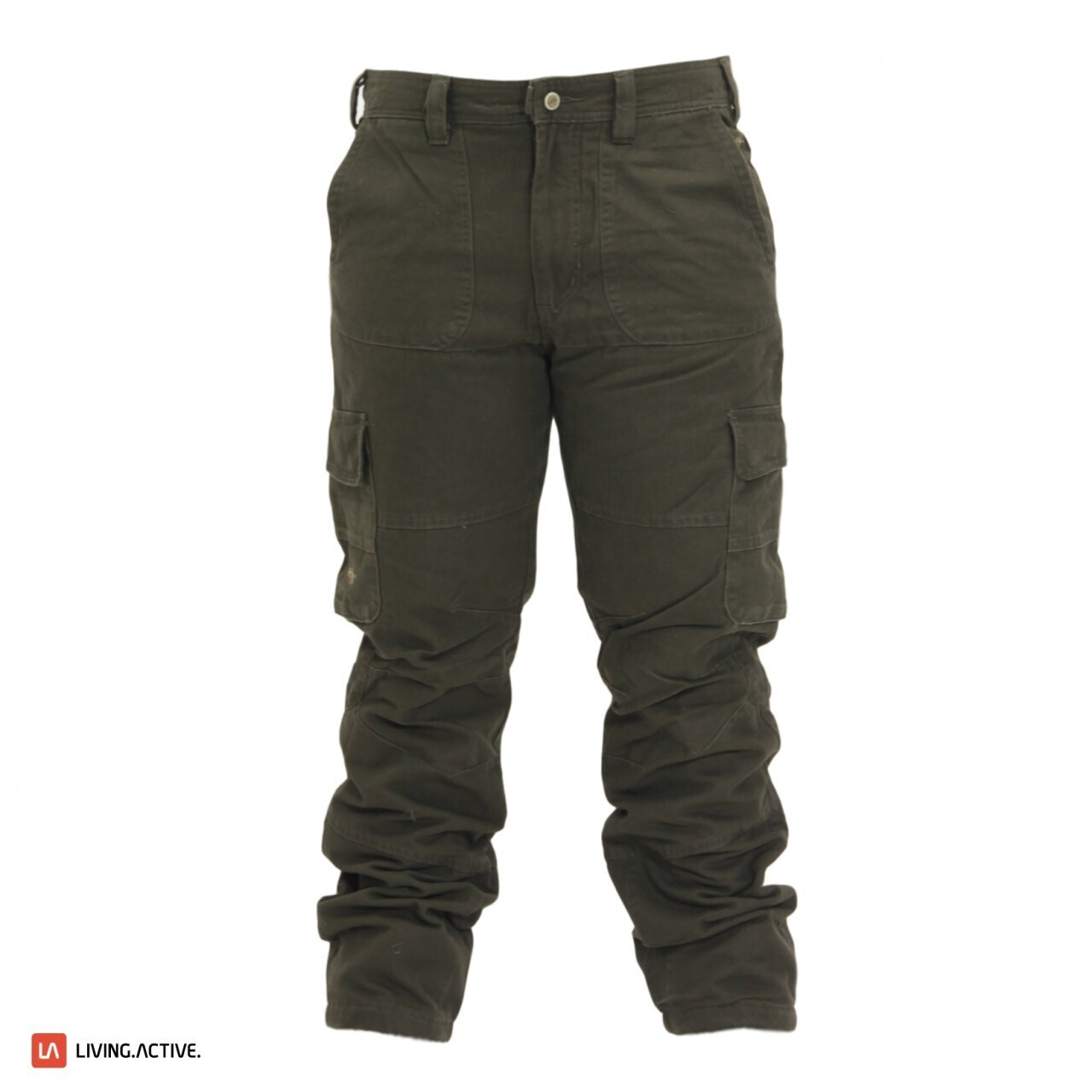 Blaser Active Outfits Canvas Pants Winter dark brown (118042-070/657/60)
