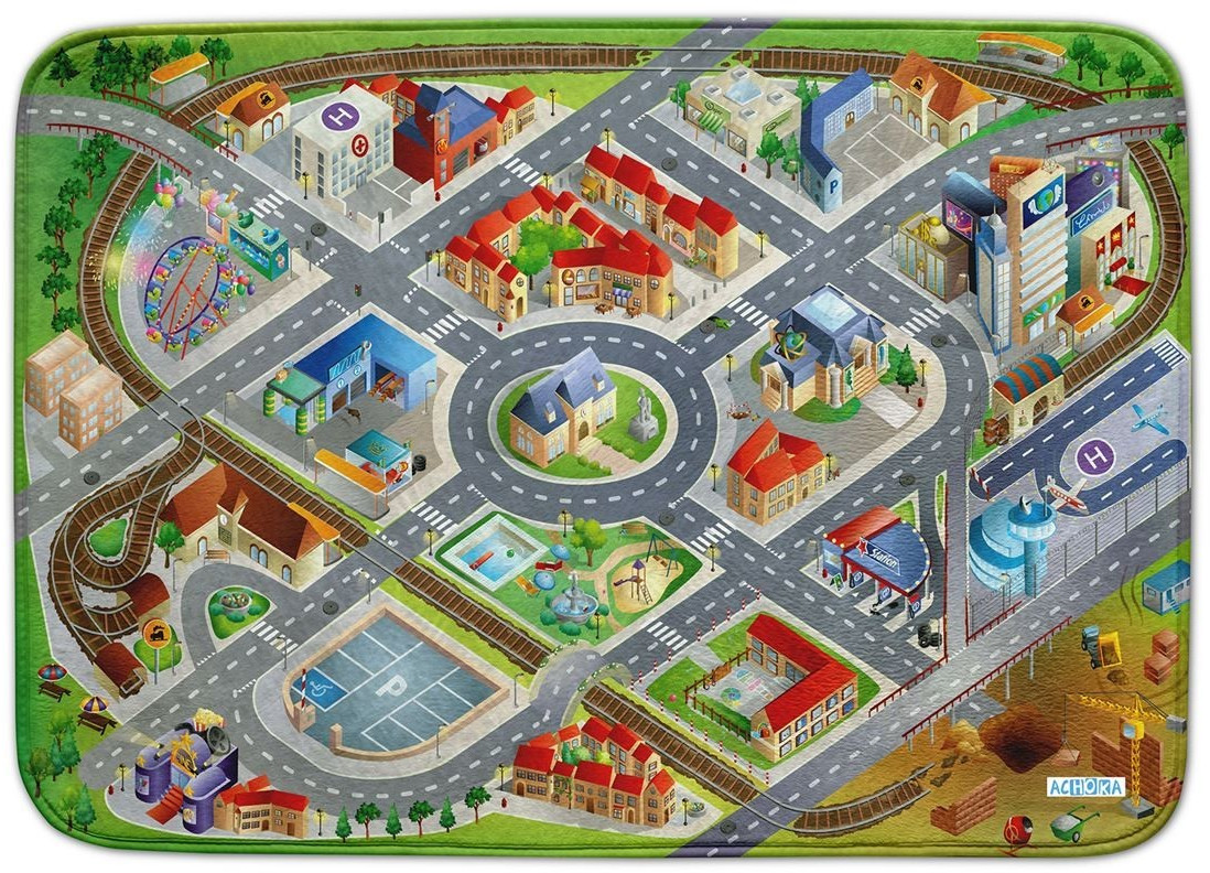 Achoka City (180 x 130 cm)