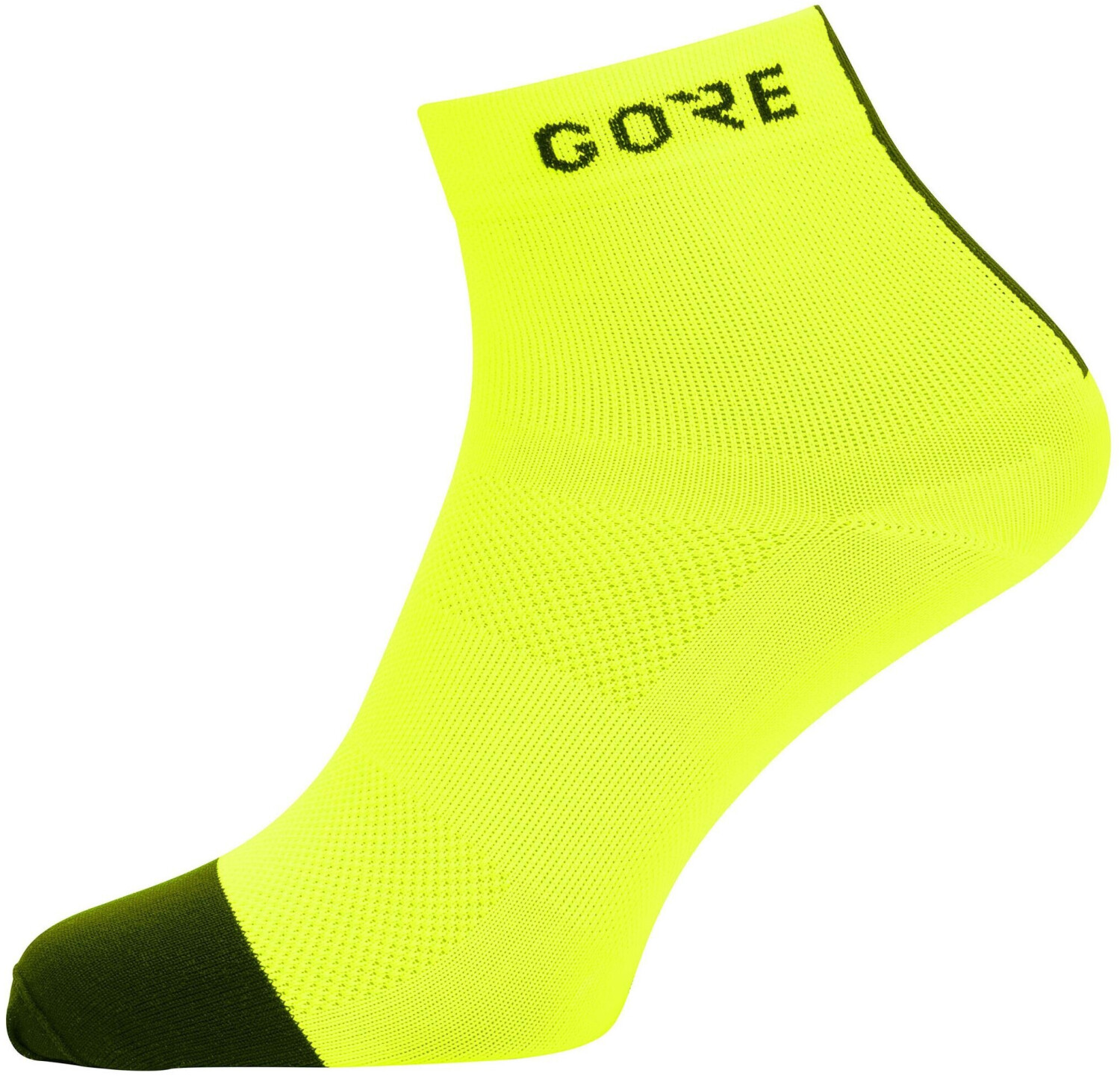 Gore M Light Mid Socks neon yellow/black
