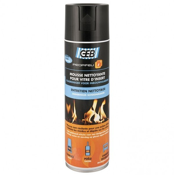 GEB Mousse nettoyante vitre d'insert Propfeu (500 ml)