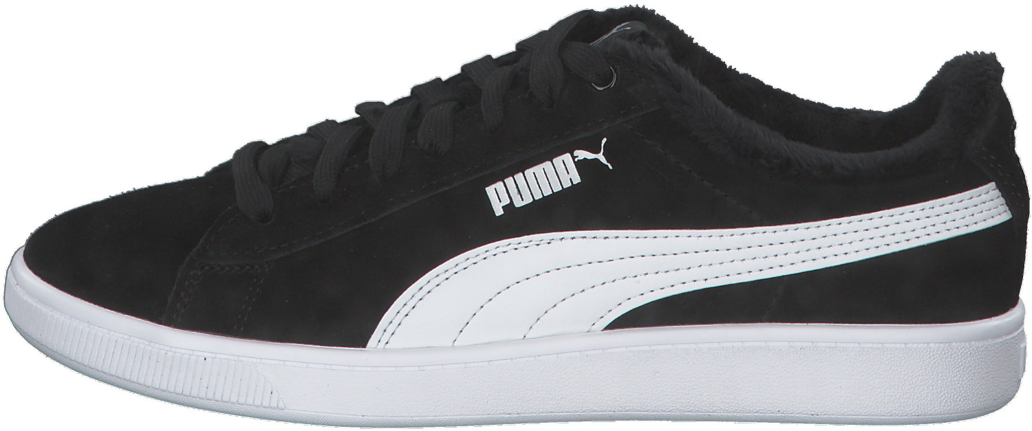 puma vikky black white