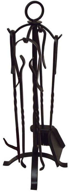 Aubry Gaspard Serviteur de cheminée 4 accessoires (GCH 109 S)