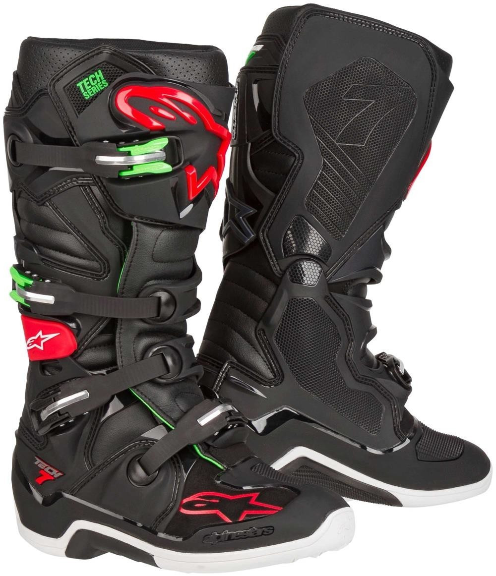 Alpinestars Tech 7 Boot Black/Red/Green a € 305,95 (oggi