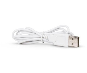 Cable Cargador Magnético Blanco con Enchufe USB Satisfyer - EroticFeel