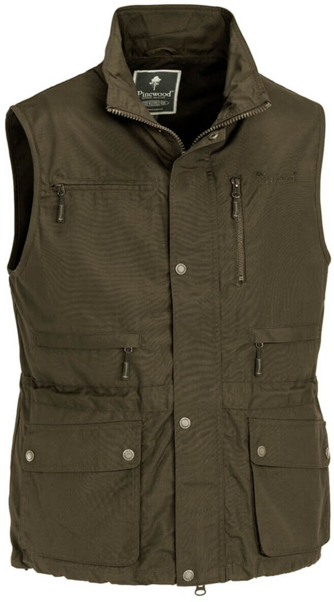Pinewood New Tiveden Vest (9288) dark olive green