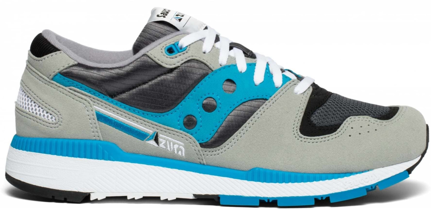 saucony azura tan blue