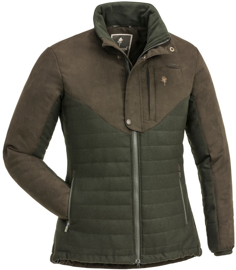 Pinewood Edmonton Exclusive Jacket Women (3882) moss green/suede brown