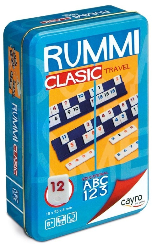 Photos - Board Game Cayro Rummi Clasic Travel (755)