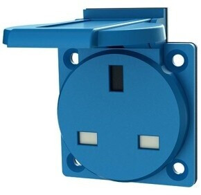 Mennekes TOMA DE SOBREPONER TIPO SCHUKO 230V IP44 16A 3p GRIS