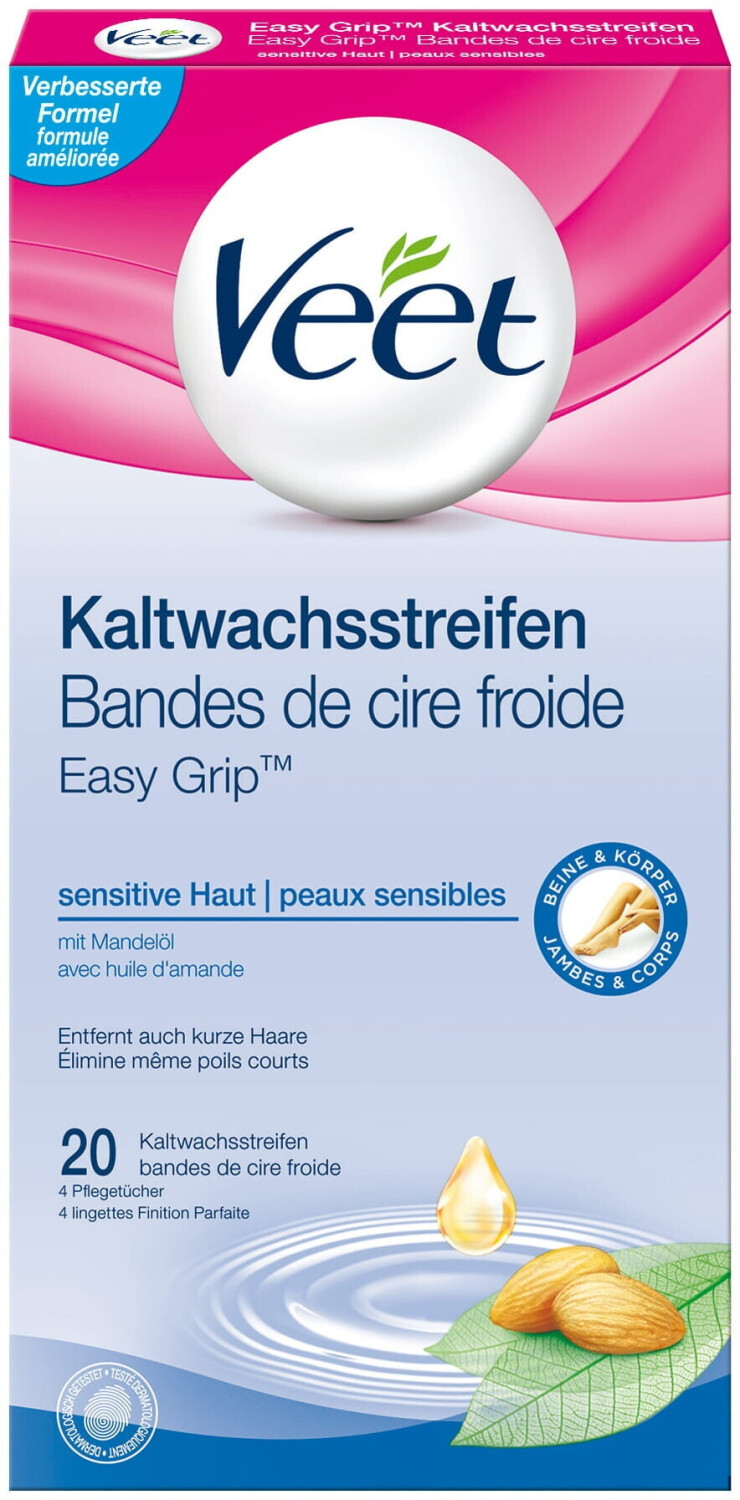 Veet Cire froide pour peau sensible