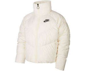 white nike bubble coat