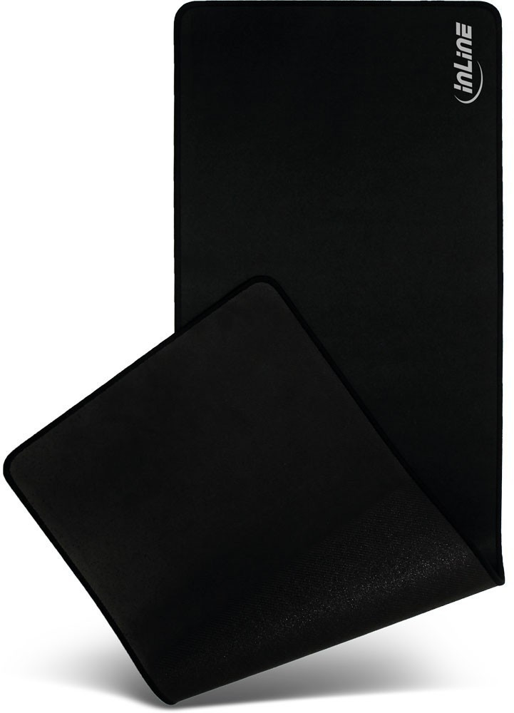 InLine Mouse pad XL desk pad, black