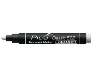 1 bis 2 mm Feinspitze Pica CLASSIK 532/52 Permanent-Marker PenWEISS 