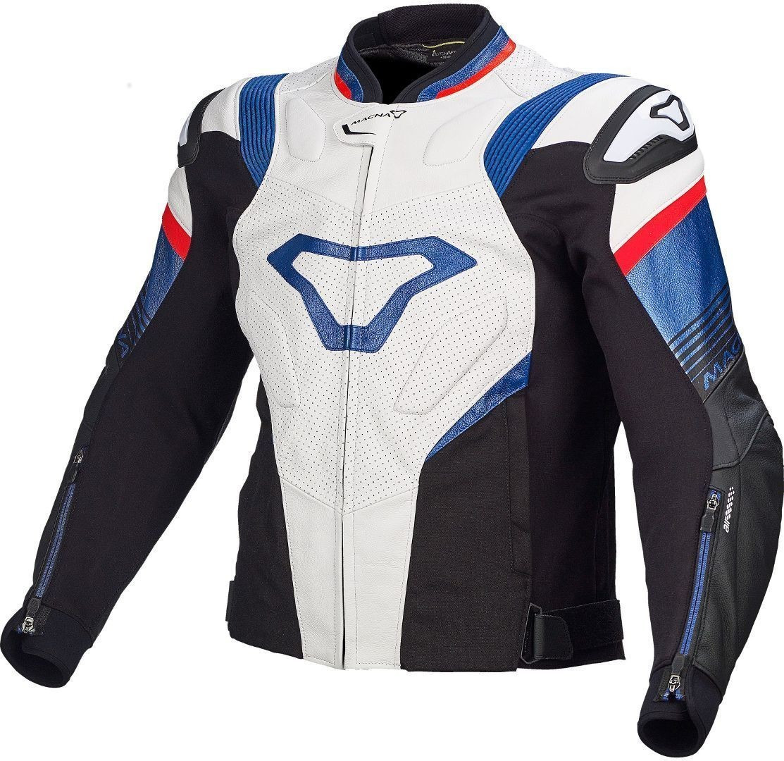 Macna Ripper Jacket white/blue