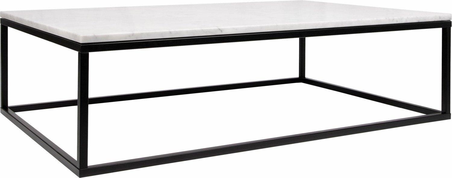 TemaHome Gleam Marble 120 x 32 x 75 cm White Black