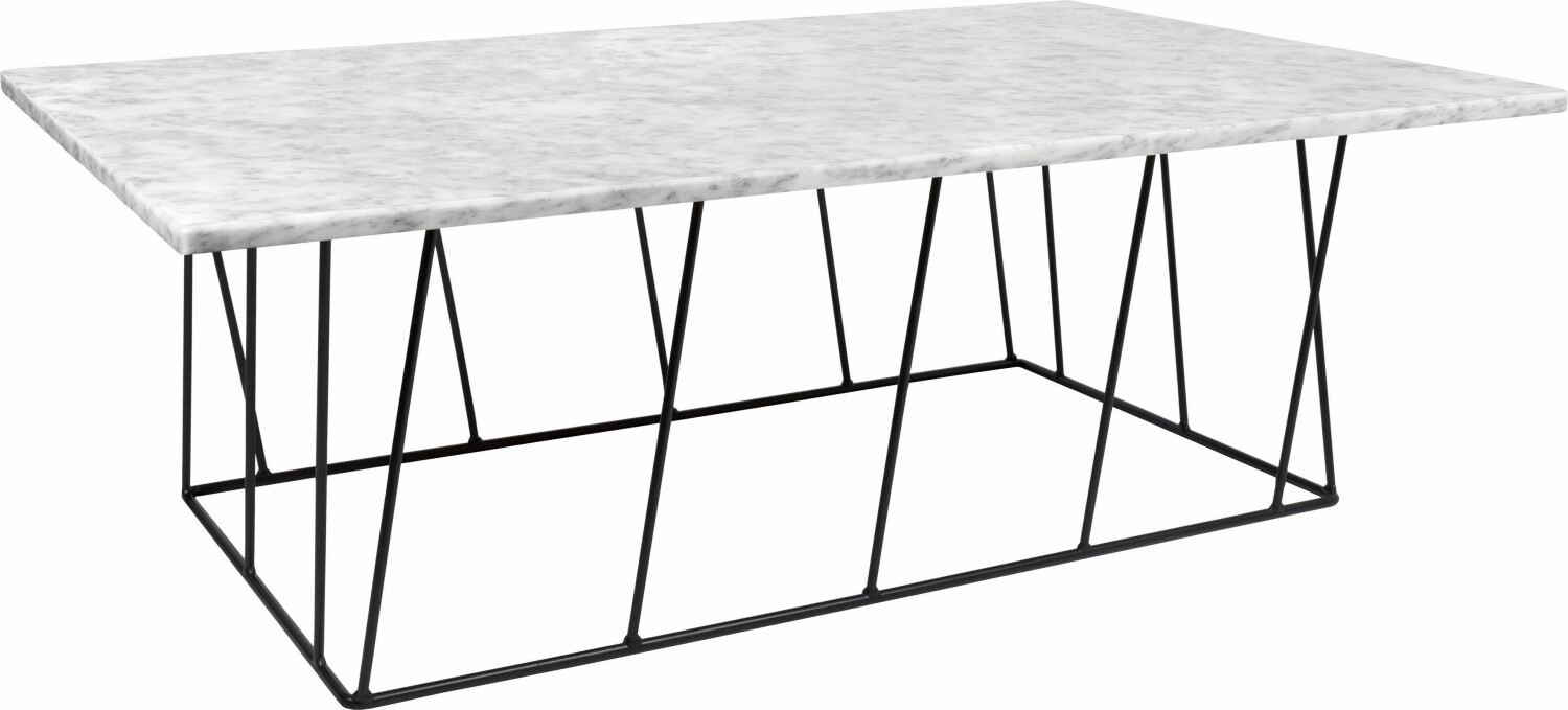 TemaHome Helix Marble 120 x 40 x 75 cm White Black