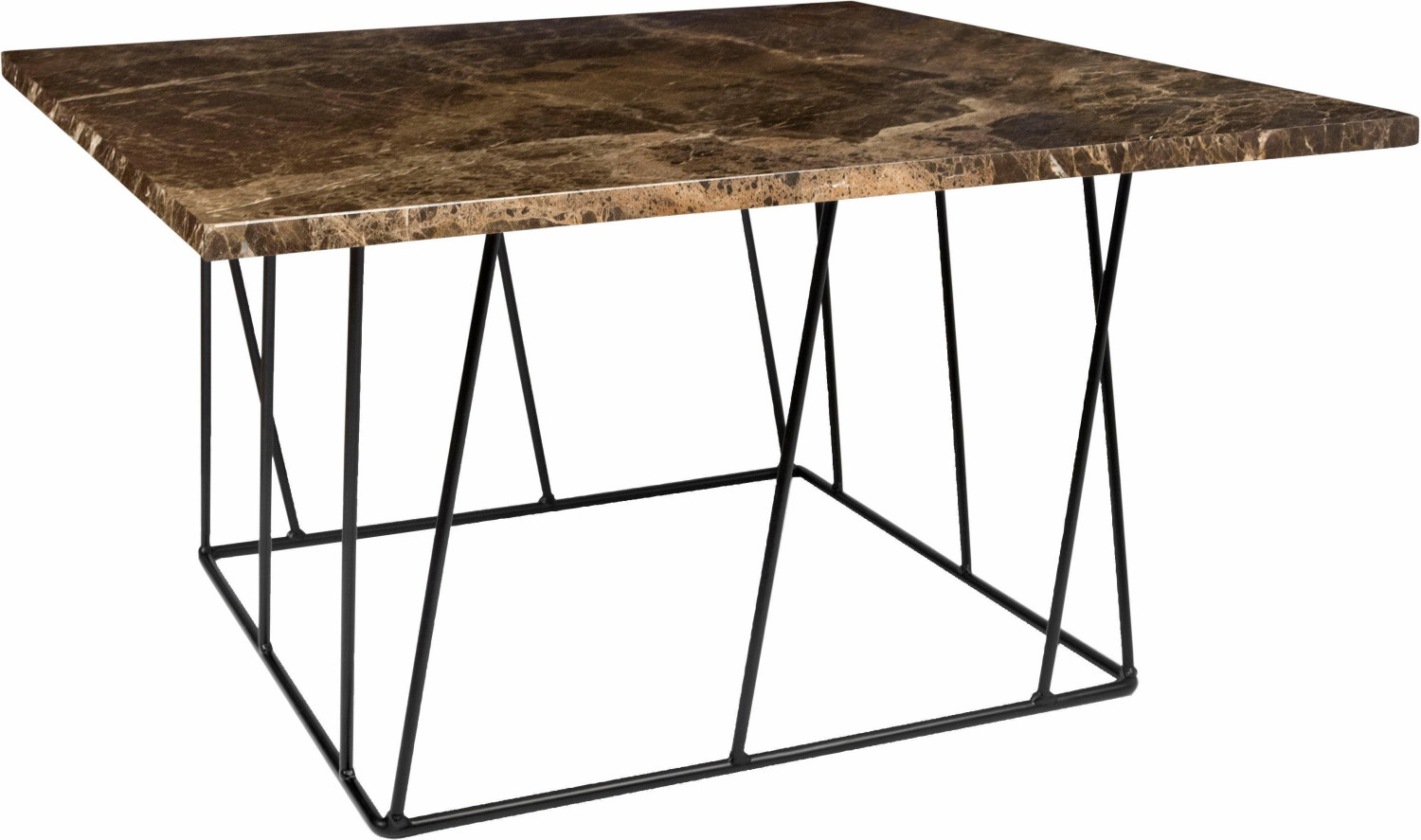 TemaHome Helix Marble 75 x 40 x 75 cm Brown Black
