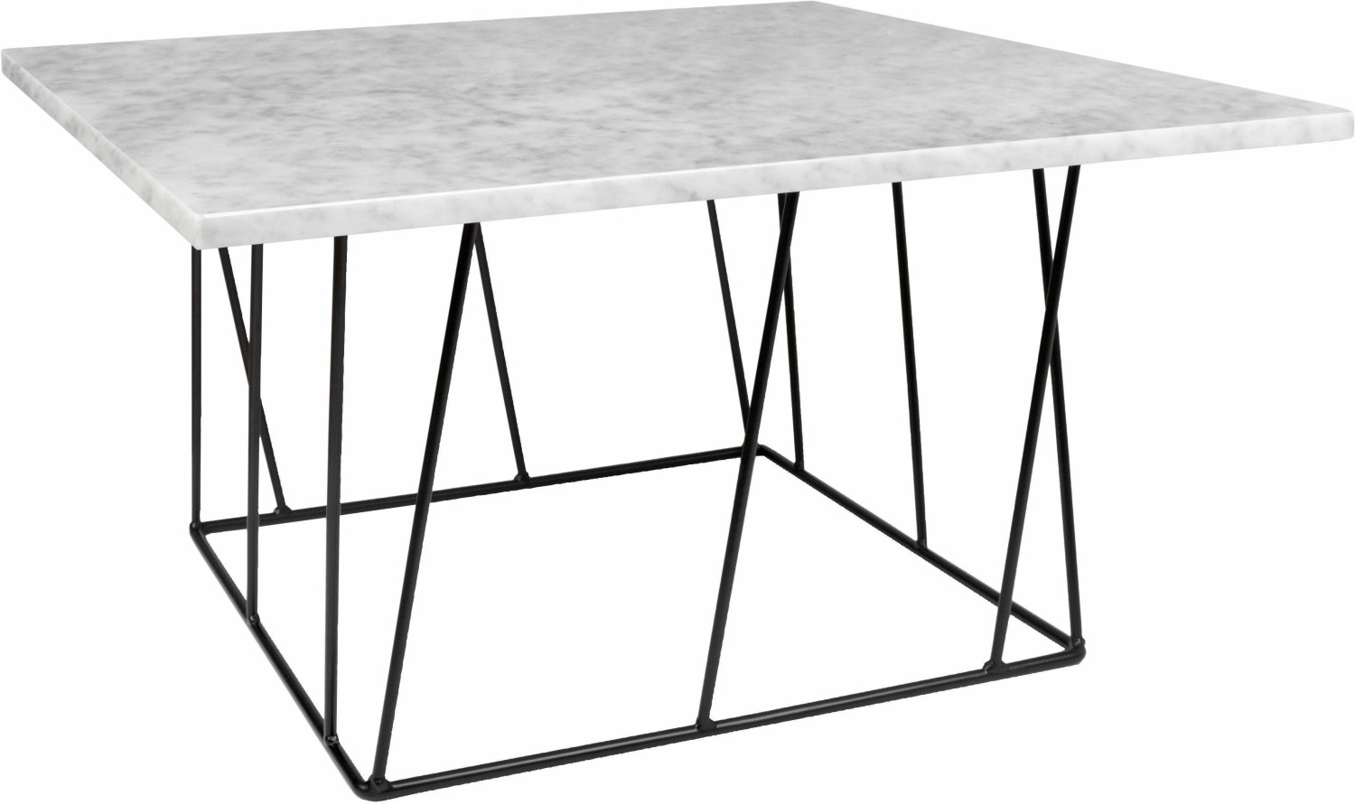TemaHome Helix Marble 75 x 40 x 75 cm White Black
