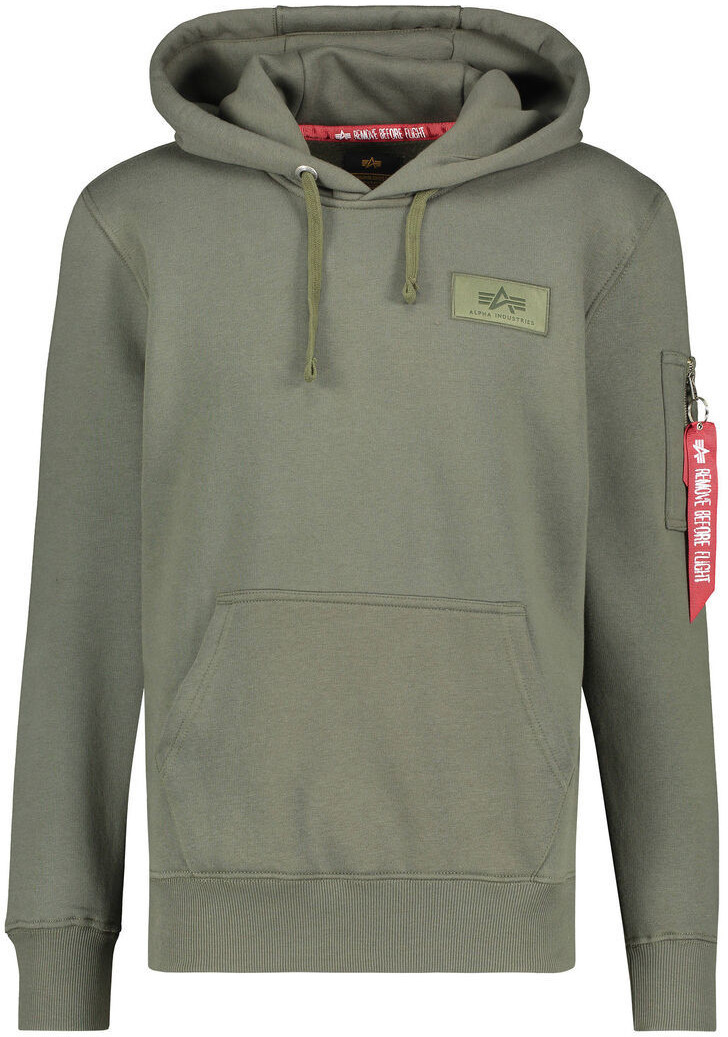 Alpha Industries Back Print Hoody dark olive (178318-142)