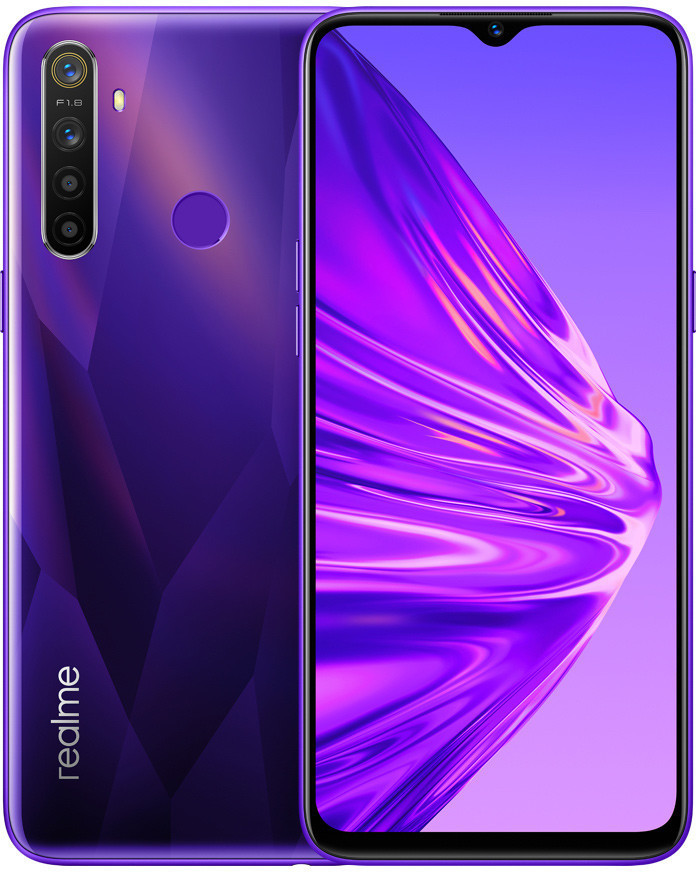 Realme 5 violet