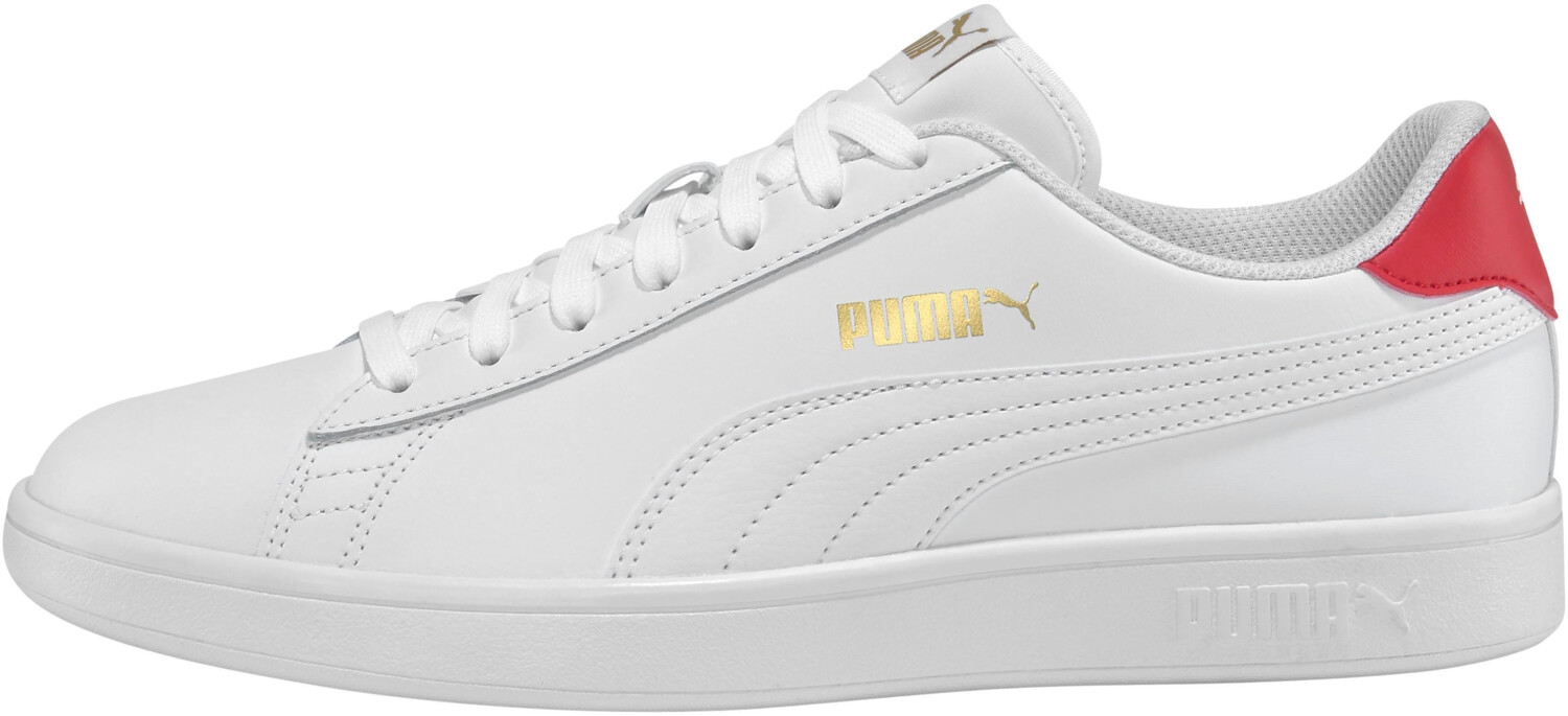 Puma Smash v2 L white red ab 35 95 Preisvergleich bei idealo