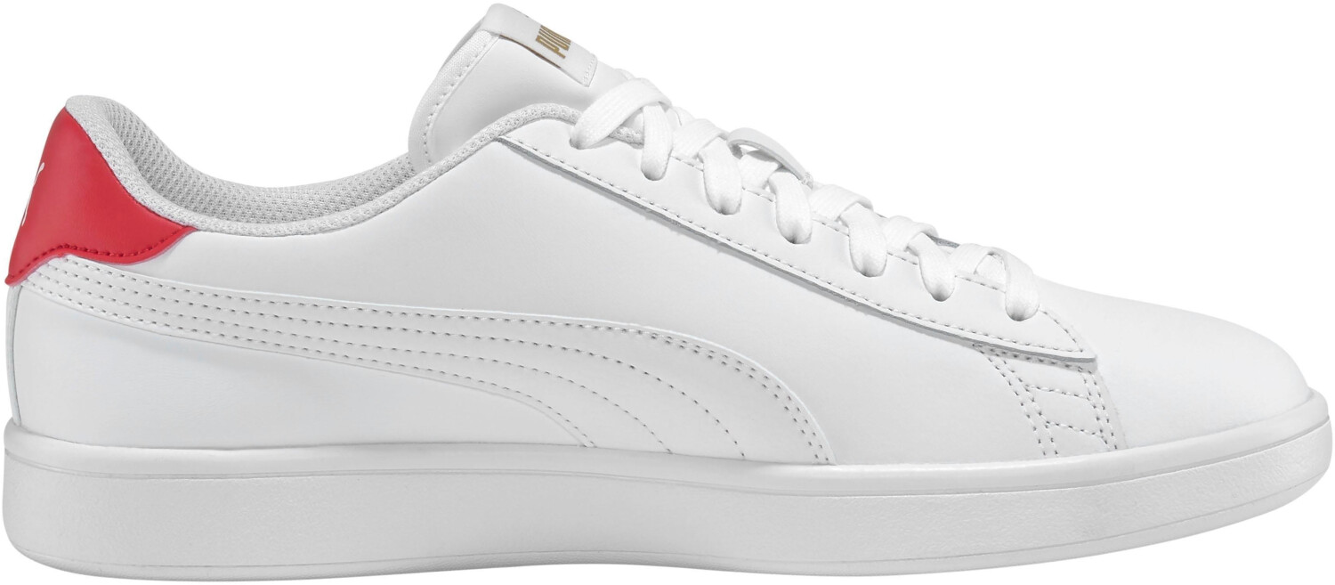 Puma Smash v2 L white red ab 31 99 Preisvergleich bei idealo
