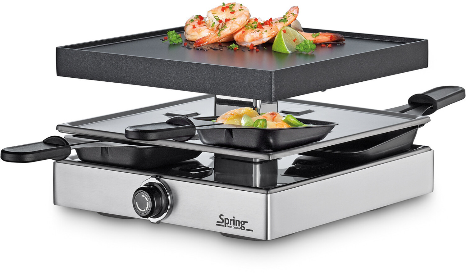 Spring Raclette Classic 4 silver