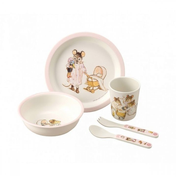Petit Jour Paris Coffret cadeau 5 pièces Ernest et Célestine rose