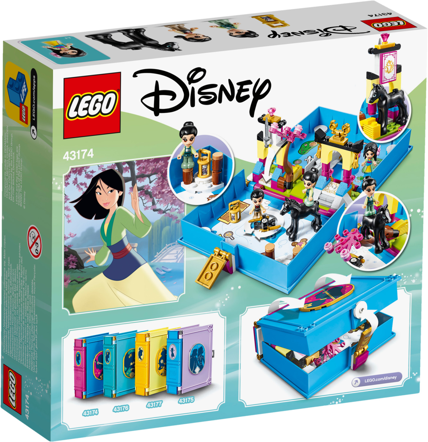 Soldes LEGO Disney Princess - Les aventures de Mulan dans un livre de  contes (43174) 2024 au meilleur prix sur